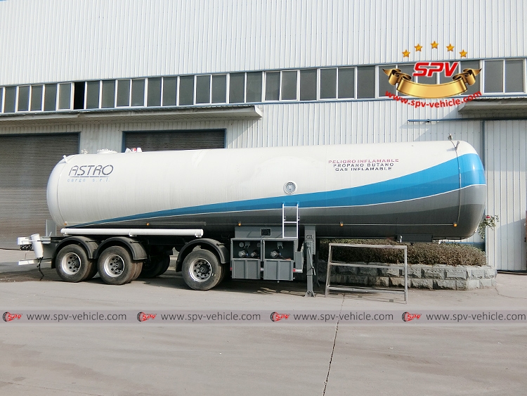 40,000 Litres LPG Tanker Semi-trailer-RS
